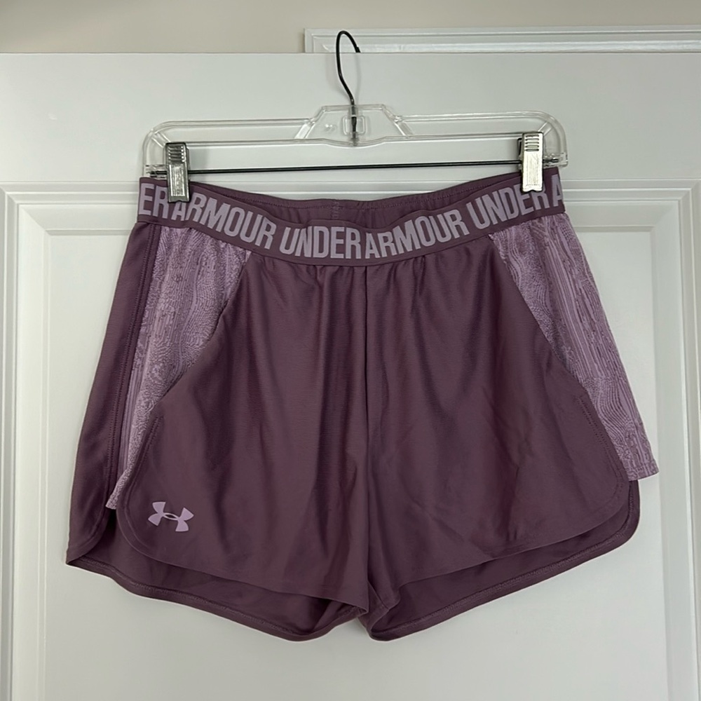 Under Armour Pink/Purple Athletic Shorts